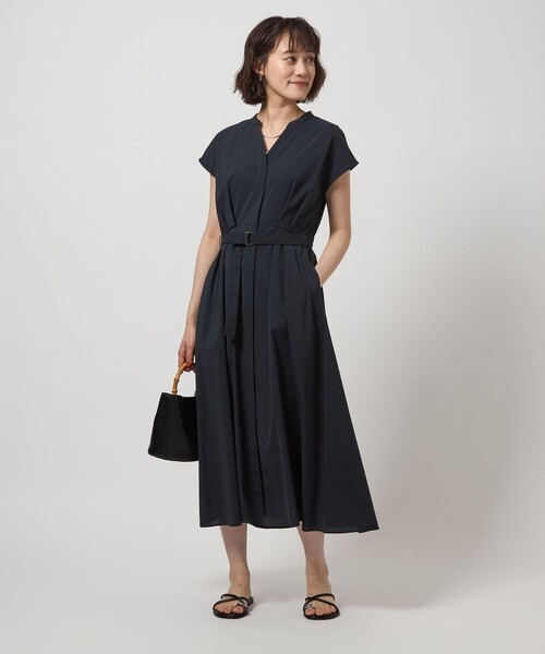 ☆green label relaxing ☆ ワンピース　美品 美品》green label relaxing マキシ丈 ワンピース Aライン