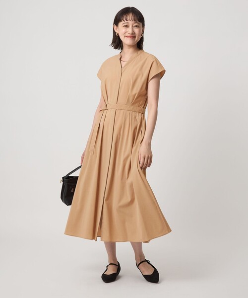 【新品・未使用】green label relaxing スソフレアワンピース green label relaxing（グリーンレーベルリラクシング）の「CS