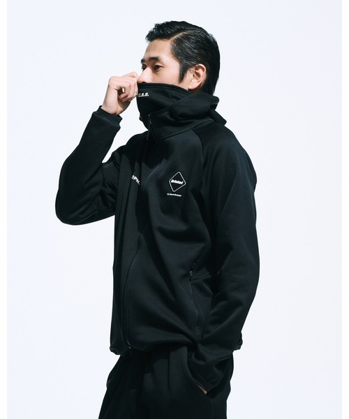 STRETCH FLEECE GAITER HOODIE（パーカー）｜F.C.Real Bristol