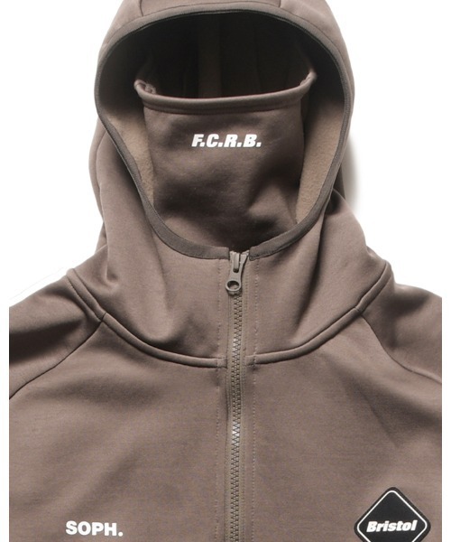 STRETCH FLEECE GAITER HOODIE（パーカー）｜F.C.Real Bristol