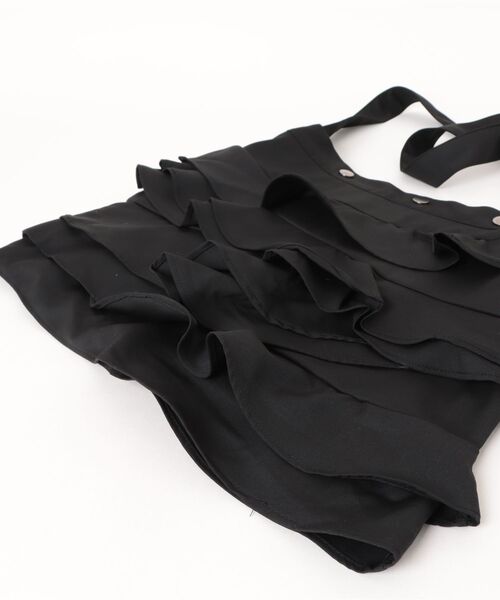 FLAREUP(フレアアップ)の「【FLAREUP】Faye Frill Bag / 【フレアアップ】フリルショルダーバッグ(ショルダーバッグ・レディース・ブラック/ホワイト・ONE SIZE)」の12枚目の写真