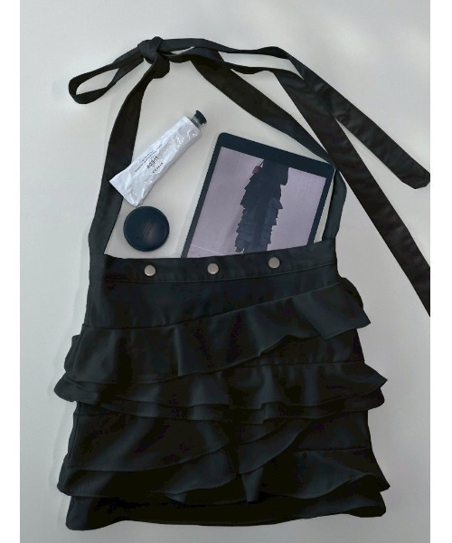 FLAREUP(フレアアップ)の「【FLAREUP】Faye Frill Bag / 【フレアアップ】フリルショルダーバッグ(ショルダーバッグ・レディース・ブラック/ホワイト・ONE SIZE)」の15枚目の写真