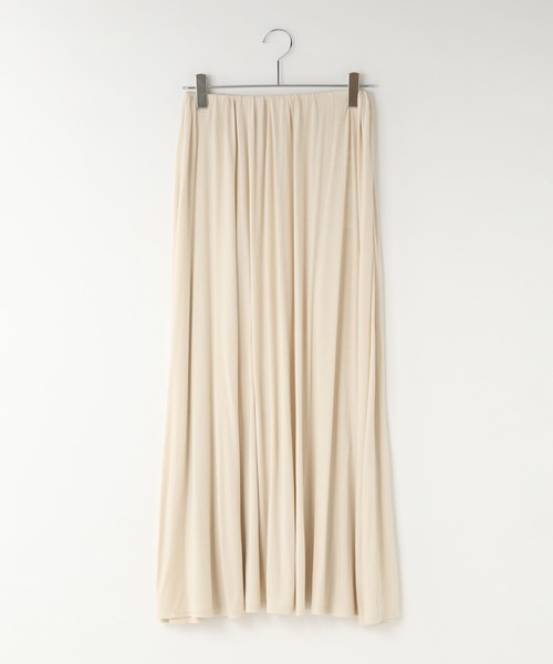 LOWRYS FARM（ローリーズファーム）の「カットギャザーロングスカート　499383（スカート・レディース・アイボリー/ブラック/グレー/ブラウン・FREE）」の21枚目の写真