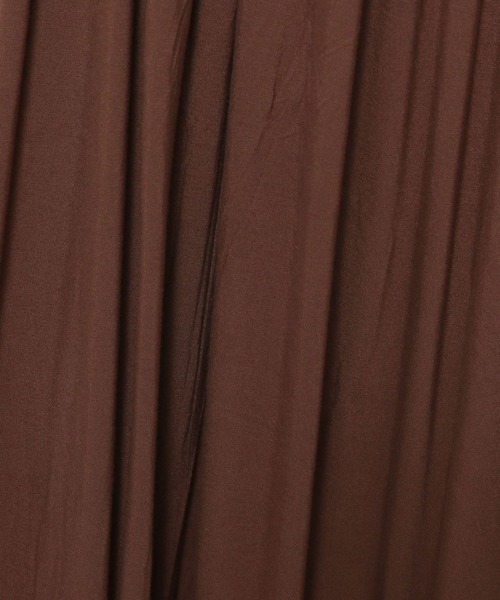 LOWRYS FARM（ローリーズファーム）の「カットギャザーロングスカート　499383（スカート・レディース・アイボリー/ブラック/グレー/ブラウン・FREE）」の18枚目の写真