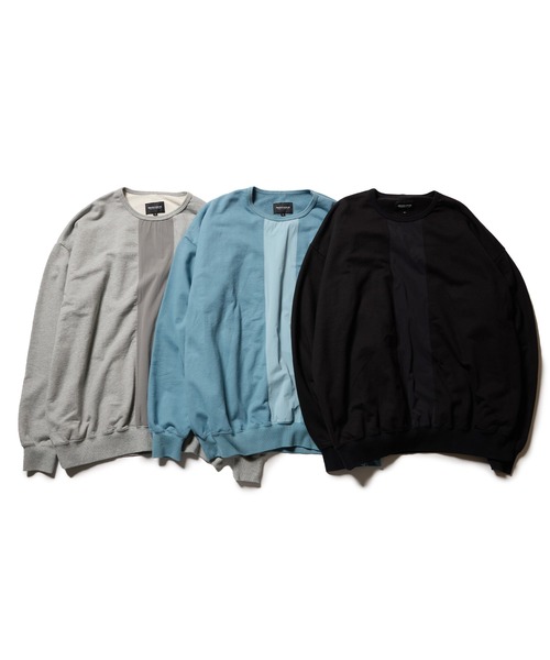 VIRGOwearworks(ヴァルゴウェアワークス)の「VELOCITY REFLECT CREW SWT(パーカー・メンズ・サックスブルー/グレー/ブラック・2/3/4)」の4枚目の写真