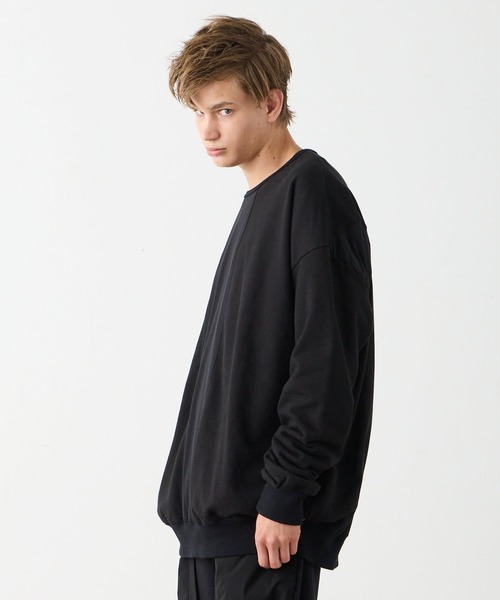 VIRGOwearworks(ヴァルゴウェアワークス)の「VELOCITY REFLECT CREW SWT(パーカー・メンズ・サックスブルー/グレー/ブラック・2/3/4)」の9枚目の写真