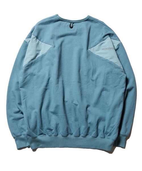 VIRGOwearworks(ヴァルゴウェアワークス)の「VELOCITY REFLECT CREW SWT(パーカー・メンズ・サックスブルー/グレー/ブラック・2/3/4)」の8枚目の写真