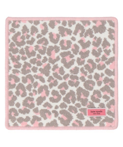 kate spade new york(ケイトスペード ニューヨーク)の「シェニール織ハンカチ(ハンカチ/ハンドタオル・レディース・ベージュ/ピンク/ブラック・FREE)」の6枚目の写真