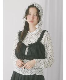 merry jenny | フードレースtops(Tシャツ/カットソー)