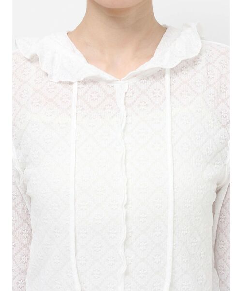 merry jenny（メリージェニー）の「フードレースtops（Tシャツ/カットソー・レディース・オフホワイト/ピンク/その他1・FREE）」の7枚目の写真