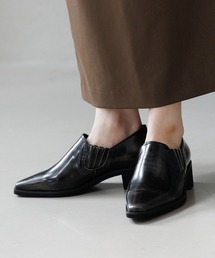 HIMIKO | 【HIMIKO】アドバンレザーポインテッドトゥサイドゴア/651310(ドレスシューズ)