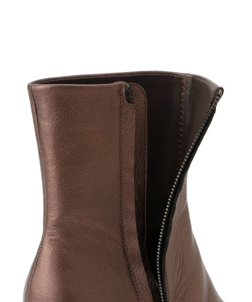 SALON adam et rope'（サロン アダム エ ロペ）の「【WEB限定】レザースクエアトゥヒールショートブーツ（ブーツ・レディース・ブラック/その他1・23.5/24.5/23/24/37.5/37/36.5/36）」の15枚目の写真