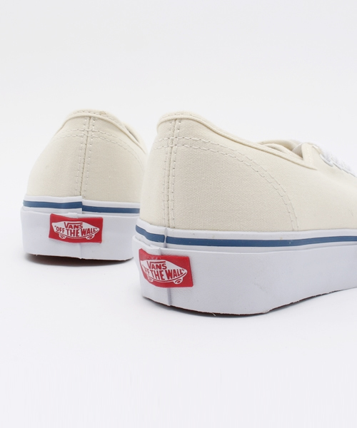 VANS（バンズ）の「VANS AUTHENTIC（スニーカー・レディース・ホワイト・6.5/4.5/5.5）」の4枚目の写真