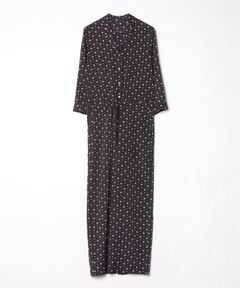 VELVETEEN FLOWER JUMPSUIT 別珍フラワージャンプスーツ（つなぎ