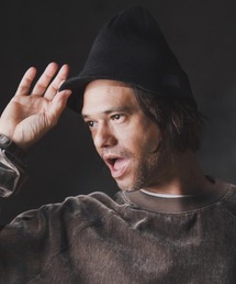 GLIMCLAP（グリムクラップ）の「mko12983-Brim knit beanie ニット帽（ニットキャップ/ビーニー）」