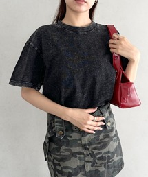 Bamm（バム）の「ヴィンテージ加工ピグメント半袖Tシャツ（Tシャツ/カットソー）」