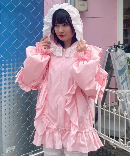 セール】FRILL ブルゾン（ブルゾン）｜Candy Stripper（キャンディ