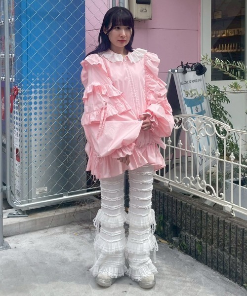 セール】FRILL ブルゾン（ブルゾン）｜Candy Stripper（キャンディ