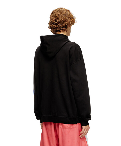 ●BMTH フード付きパーカー 黒ブラック　袖にロゴ　海外Lサイズ　未使用新品 LOST ロスト パーカー プルオーバー メンズ スウェット フーディー