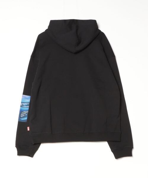 DIESEL(ディーゼル)の「メンズ リラックスフィットプルオーバーパーカー S-BOXT-HOOD-T6(パーカー・メンズ・ブラック・LARGE/XXX-LARGE/MEDIUM/SMALL/X-SMALL/X-LARGE/XX-LARGE)」の6枚目の写真