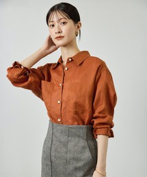 ROPE' | 【洗える・新色】ヨーロピアンリネンレギュラーシャツ(シャツ/ブラウス)