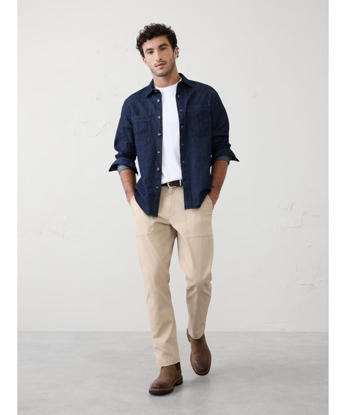 BANANA REPUBLIC FACTORY STORE(バナナリパブリック ファクトリーストア)の「◆BANANA REPUBLIC FACTORY STORE スリム ストレート ユーティリティ パンツ(その他パンツ・メンズ・ベージュ/インディゴブルー・34W 30L/33W 30L/30W 30L/32W 30L/29W 30L/28W 30L/31W 30L)」の10枚目の写真