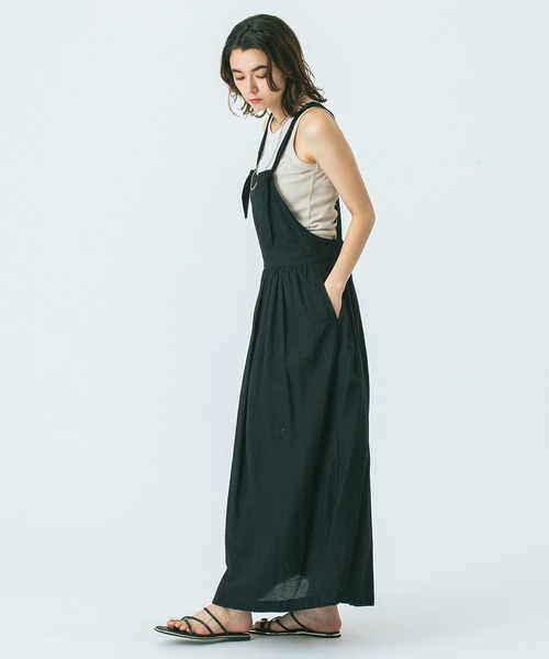 HLAADA（フラーダ）の「(HLAADA for ROSEBUD)JUMPER SKIRT OP（ワンピース・レディース・ブラック/ネイビー/ブラウン・ONE SIZE）」の8枚目の写真