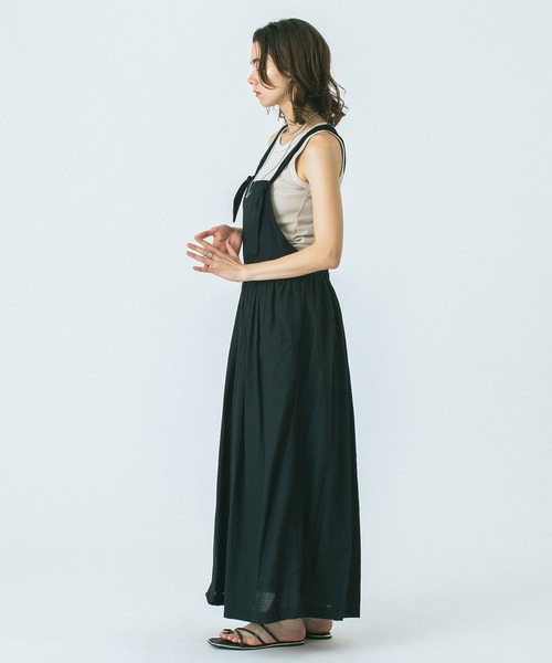 HLAADA（フラーダ）の「(HLAADA for ROSEBUD)JUMPER SKIRT OP（ワンピース・レディース・ブラック/ネイビー/ブラウン・ONE SIZE）」の9枚目の写真