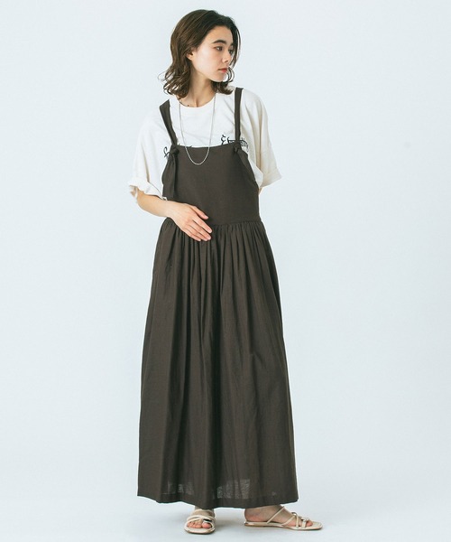 HLAADA（フラーダ）の「(HLAADA for ROSEBUD)JUMPER SKIRT OP（ワンピース・レディース・ブラック/ネイビー/ブラウン・ONE SIZE）」の13枚目の写真
