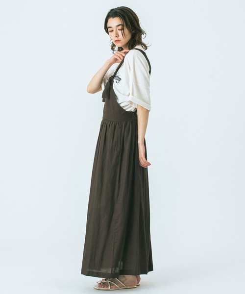 HLAADA（フラーダ）の「(HLAADA for ROSEBUD)JUMPER SKIRT OP（ワンピース・レディース・ブラック/ネイビー/ブラウン・ONE SIZE）」の17枚目の写真