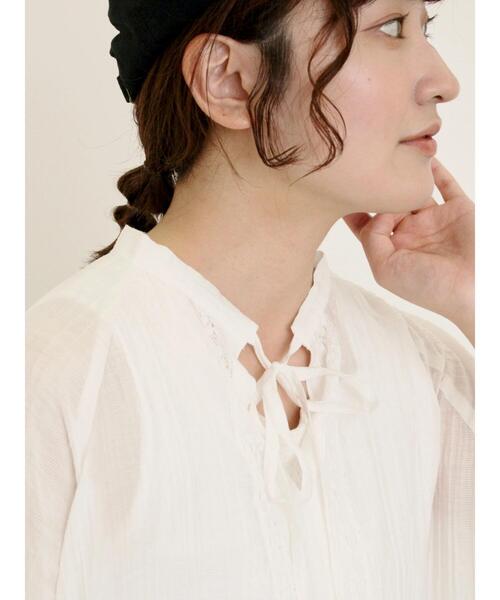 Samansa Mos2（サマンサ モスモス）の「【S/Mサイズ】◎レース切替ワンピース（ワンピース・レディース・オフホワイト/ピンク/ブラック・S/M）」の5枚目の写真