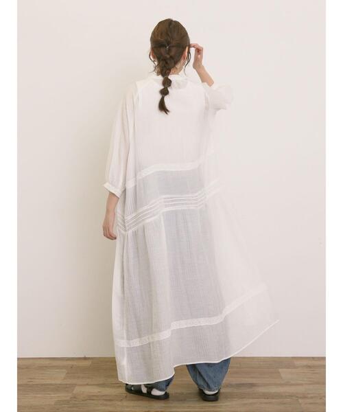 Samansa Mos2（サマンサ モスモス）の「【S/Mサイズ】◎レース切替ワンピース（ワンピース・レディース・オフホワイト/ピンク/ブラック・S/M）」の19枚目の写真