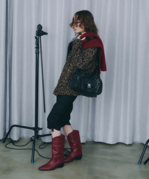 DTYYPE（ドタイプ）の「DTYYPEロゴマフラー（マフラー・レディース・レッド/ネイビー/グレー・FREE）」の14枚目の写真