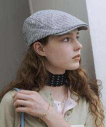 SMELLY | ドロストチェックハンチング(ハンチング/ベレー帽)