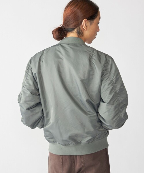 City Ambient Products(シティアンビエントプロダクツ)の「City Ambient Products: MA-1(MA-1・メンズ・ライトオリーブ/ライトグレー/ダークグレー・MEDIUM/SMALL/LARGE)」の17枚目の写真