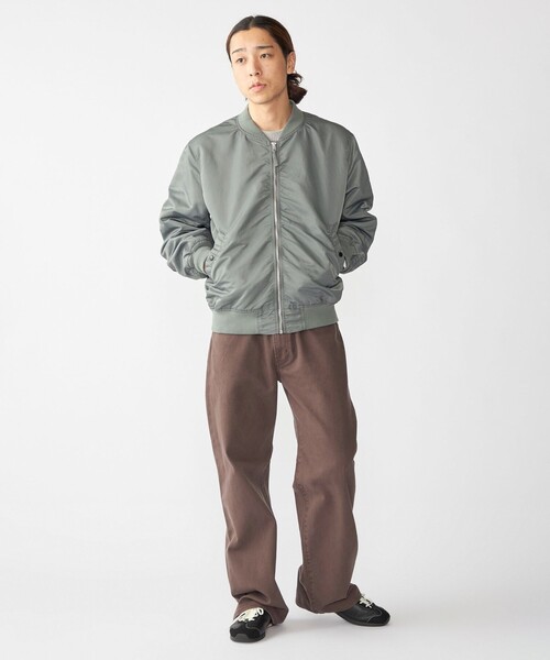 City Ambient Products(シティアンビエントプロダクツ)の「City Ambient Products: MA-1(MA-1・メンズ・ライトオリーブ/ライトグレー/ダークグレー・MEDIUM/SMALL/LARGE)」の19枚目の写真