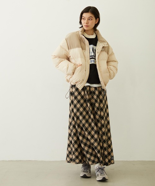 セール】BAR PATCH PUFFER JACKET（ダウンジャケット/コート