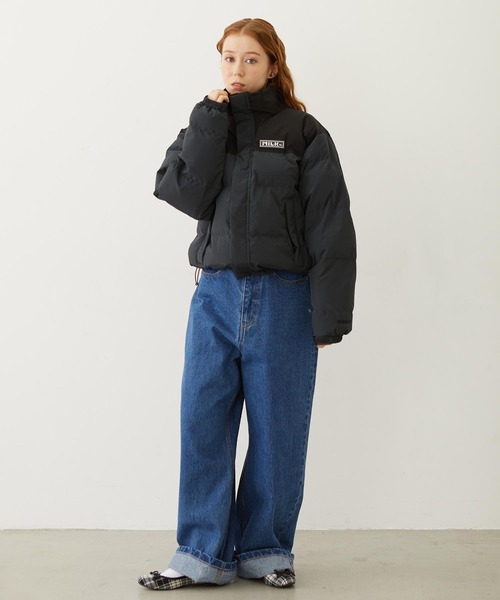 MILKFED ダウンジャケット BAR PATCH PUFFER JACKET（ダウンジャケット/コート）｜MILKFED