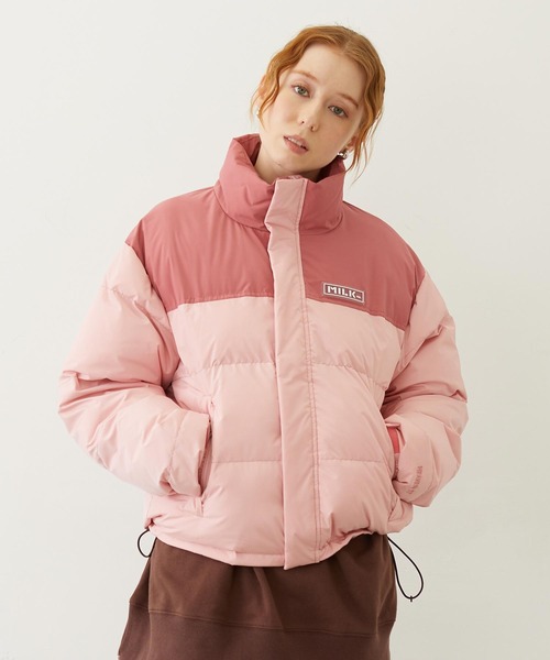 セール】BAR PATCH PUFFER JACKET（ダウンジャケット/コート 