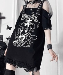 A'GEM/9 × .kom TricuspidC フリルハートドレス A'GEM/9 × .kom『TricuspidC/トライカスピッドシー』Frill Heart