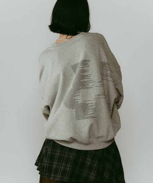 Knuth Marf】Kerror design sweat（スウェット）｜Knuth Marf