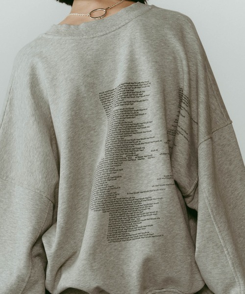 トップス Knuth Marf Kerror design sweat(unisex) Kerror design sweat(unisex)/2color | KNUTH MARF