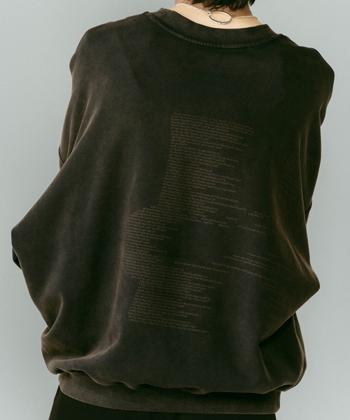 Knuth Marf】Kerror design sweat（スウェット）｜Knuth Marf