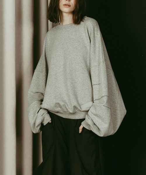 トップス Knuth Marf Kerror design sweat Knuth Marf】Kerror design sweat（スウェット）｜Knuth Marf
