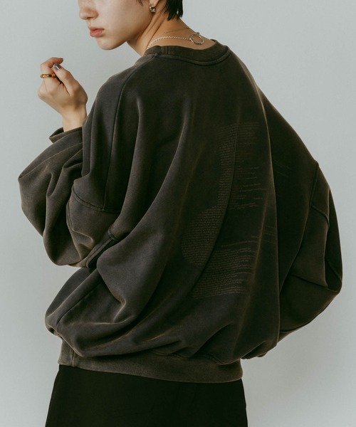 Knuth Marf】Kerror design sweat（スウェット）｜Knuth Marf