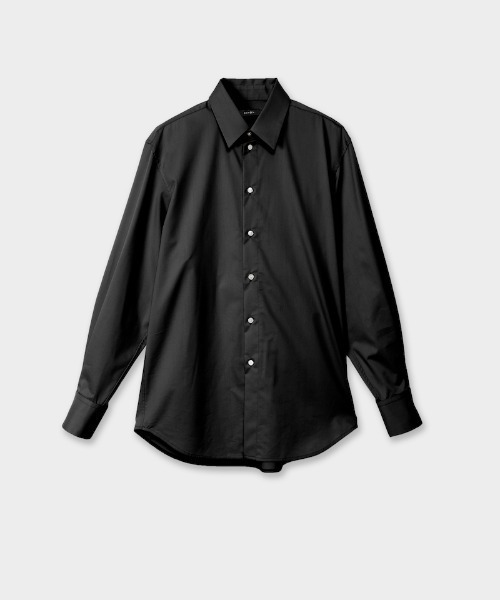 CINOH（チノ）の「エルボーパッチディテールシャツ（シャツ/ブラウス・メンズ・グレー/ブラック/ホワイト・46/38/44）」の3枚目の写真