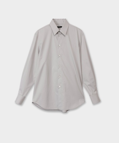 CINOH（チノ）の「エルボーパッチディテールシャツ（シャツ/ブラウス・メンズ・グレー/ブラック/ホワイト・46/38/44）」の5枚目の写真