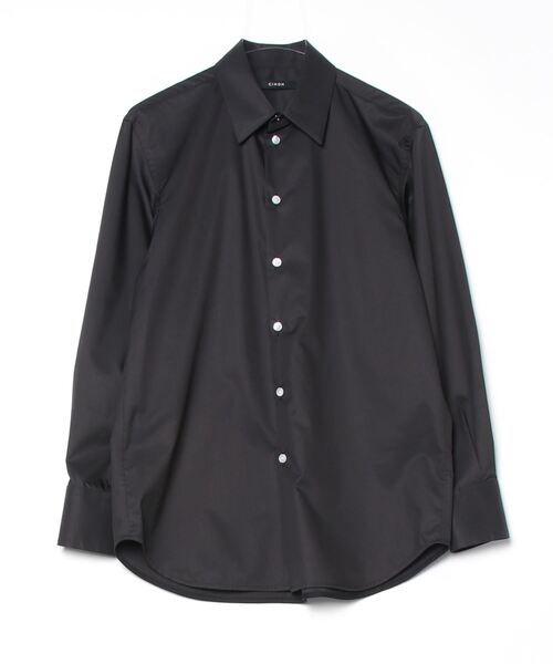 CINOH（チノ）の「エルボーパッチディテールシャツ（シャツ/ブラウス・メンズ・グレー/ブラック/ホワイト・46/38/44）」の16枚目の写真