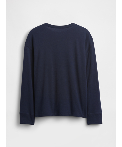GAP（ギャップ）の「リラックスフィット グラフィックTシャツ（キッズ）（Tシャツ/カットソー・キッズ・ネイビー/ブラック・110cm/120cm/130cm/140cm/150cm/160cm）」の3枚目の写真
