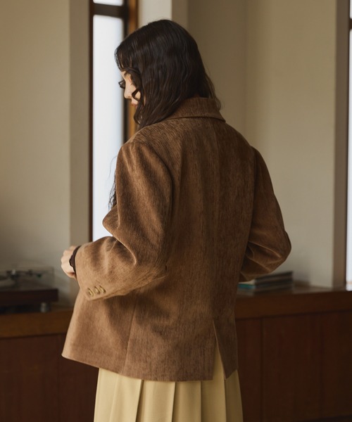 OLUNルーズベーシックモールジャケット Loose basic mall jacket / ルーズベーシックモールジャケット